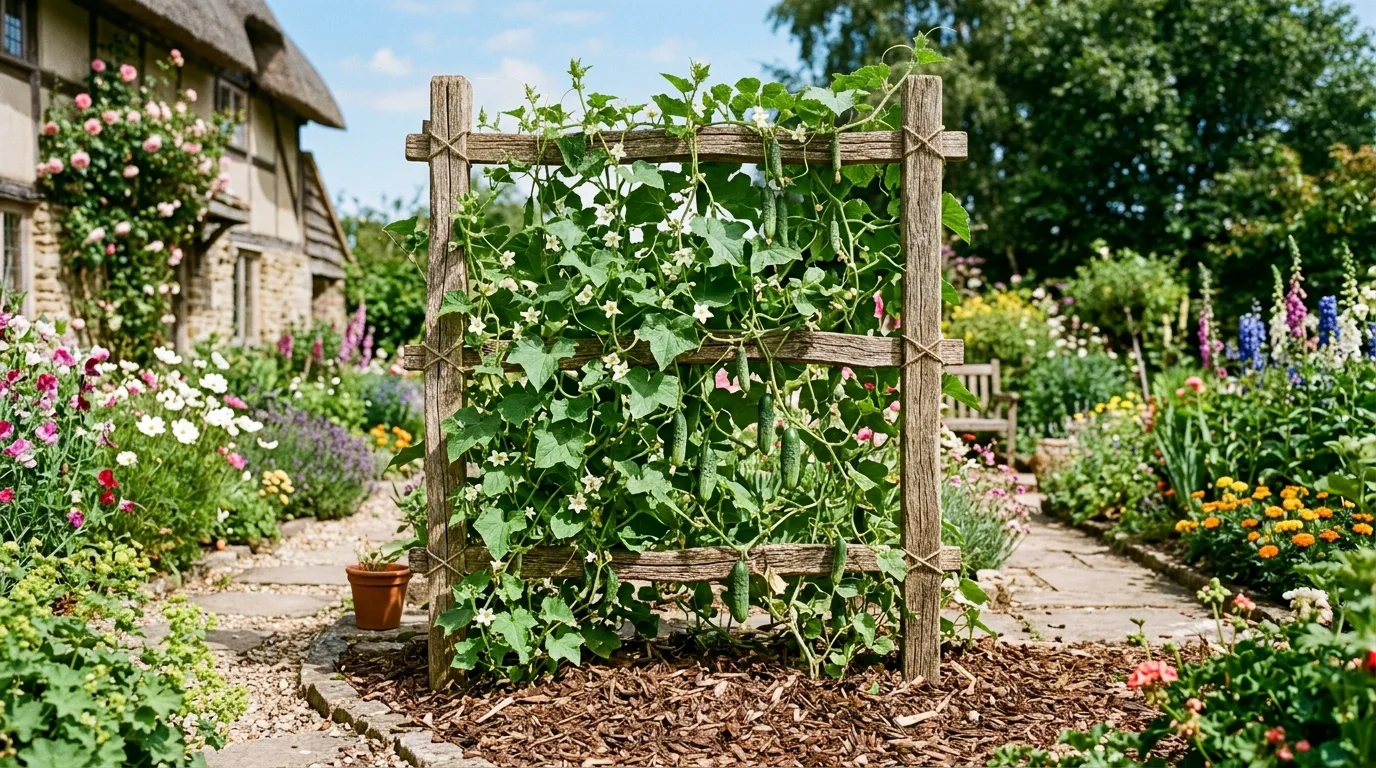 Decorative Trellis That Still Works Hard